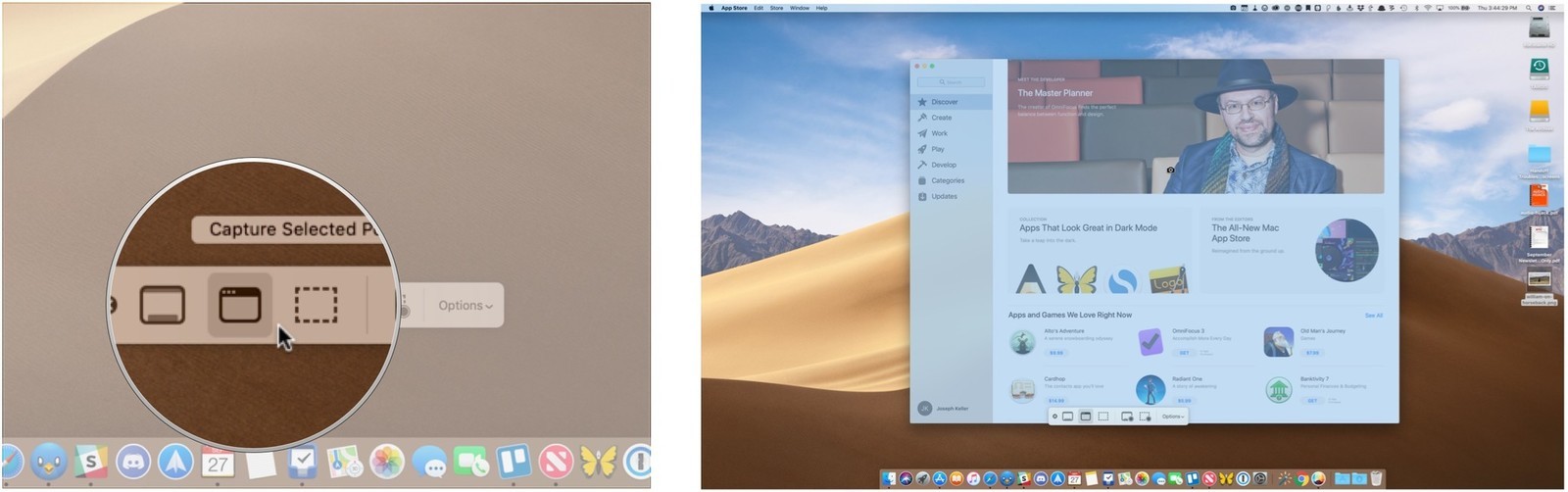 How to select part of screen for screenshot mac windows 10